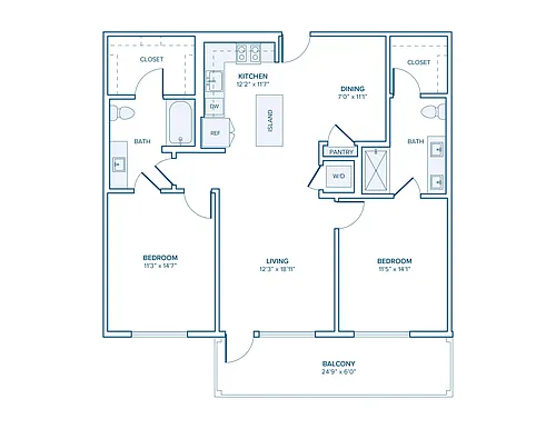 Floor plan B11