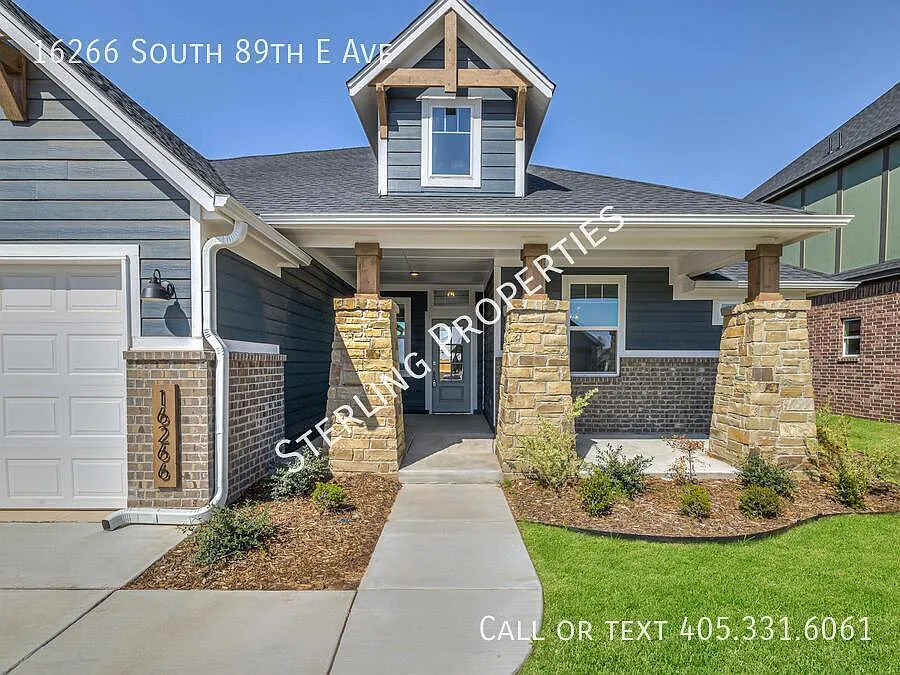 Stunning Bixby Village Two-Story Home Space, Style, and Comfort! — Photo 1