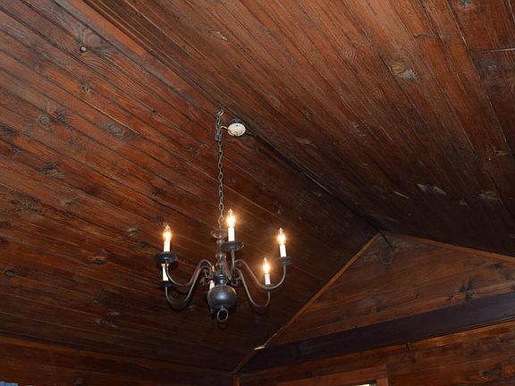 Solid knotty pine wood