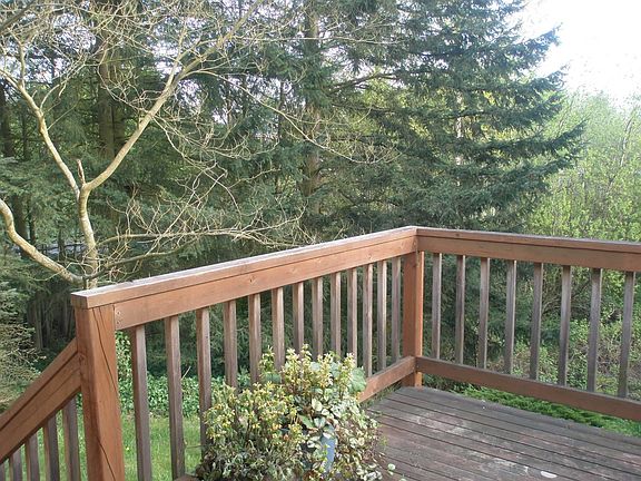 Upstairs deck - looking South