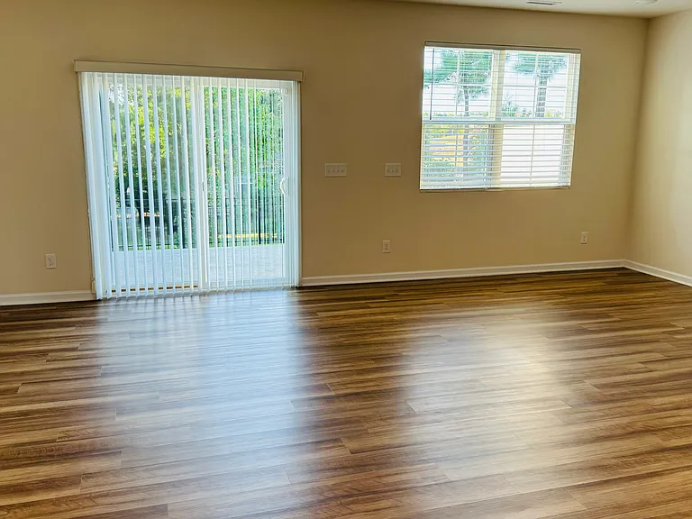 Living Area without furniture