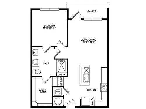 Floor plan A2-HC