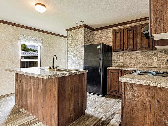 Kitchen area.