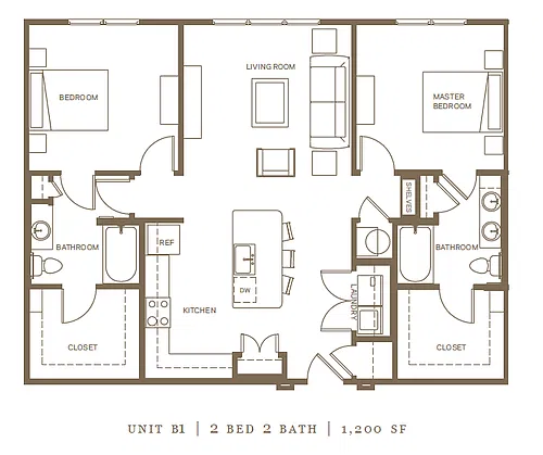 Floor plan B1