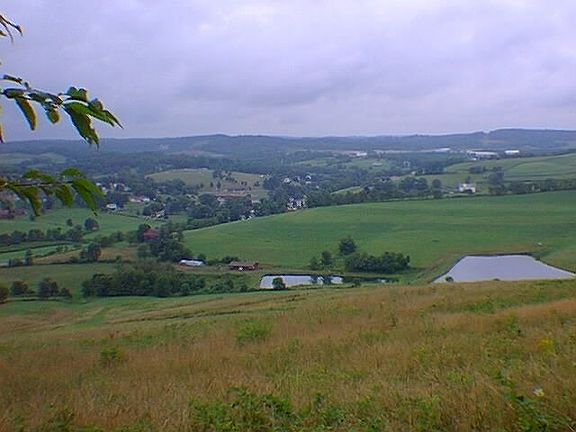 View of pasture from rear deck