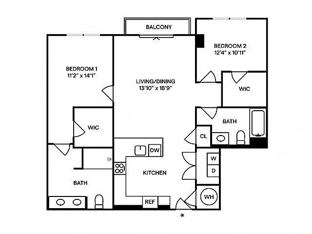 Floor plan B4