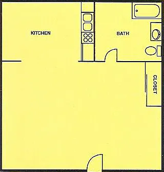 Floor plan Studio