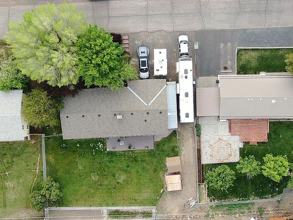 Overhead lot view