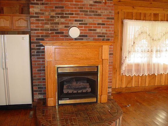 living room-fireplace