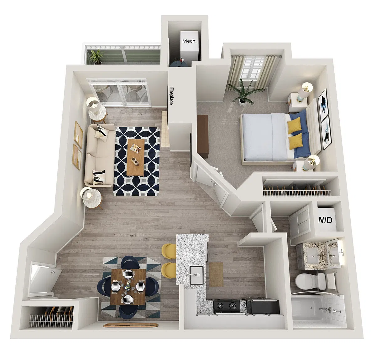 Floor plan Hamilton