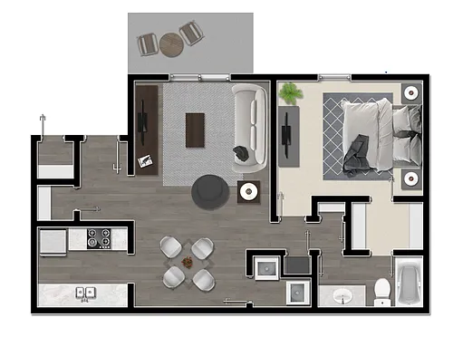 Floor plan The Oceana