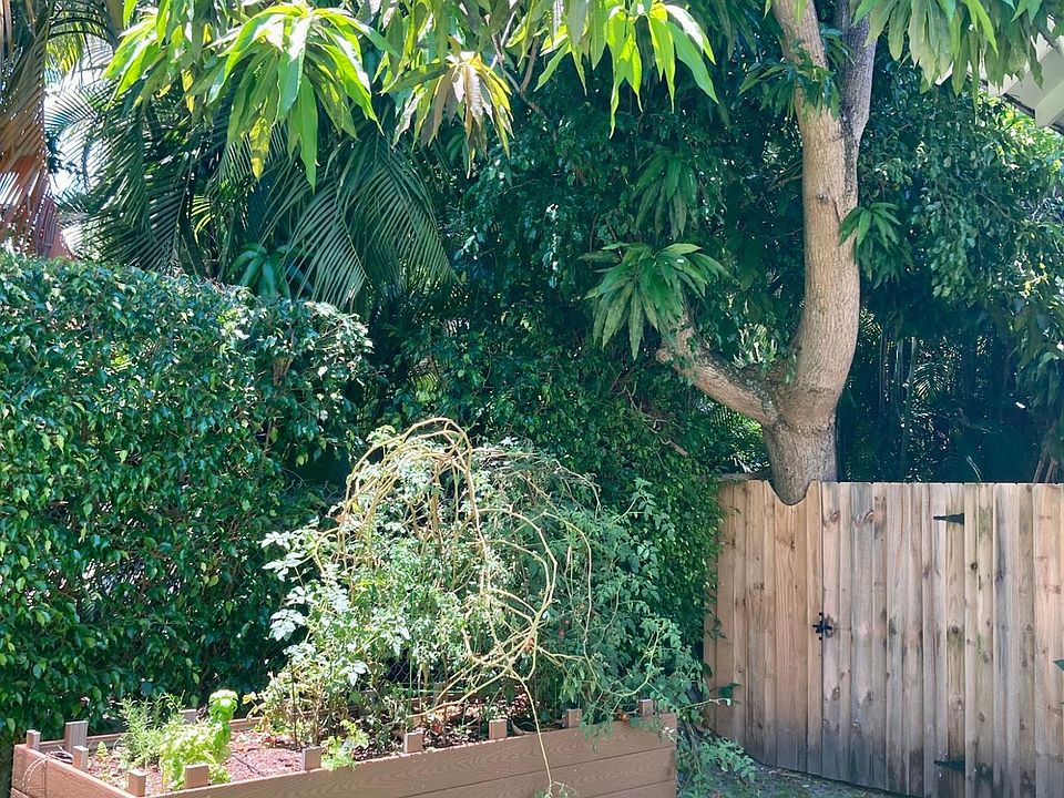 Enjoy planting or picking from the raised garden bed