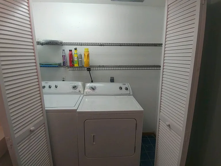 Washer and dryer included