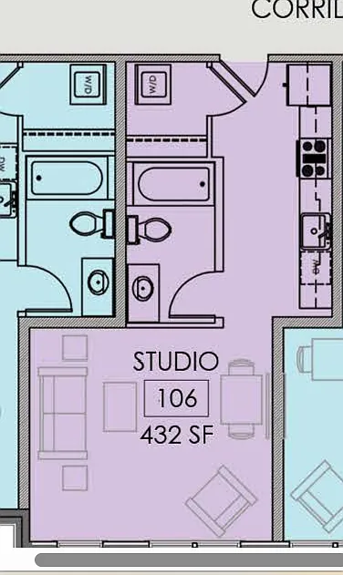 Floor plan 106