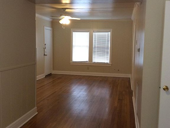 View from dining area into the living room.