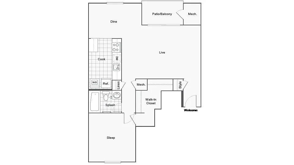 Floor plan Avon