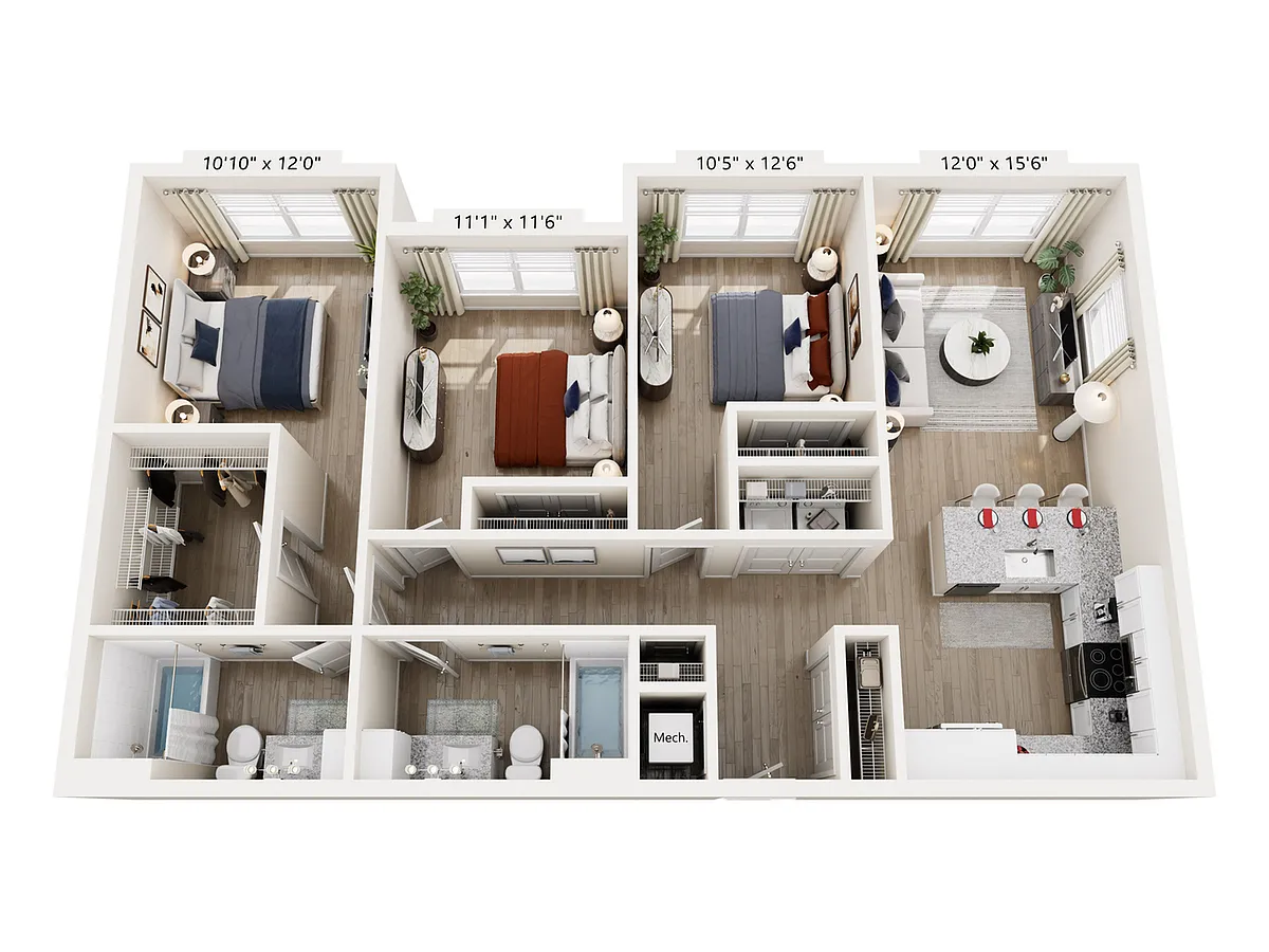 Floor plan C1