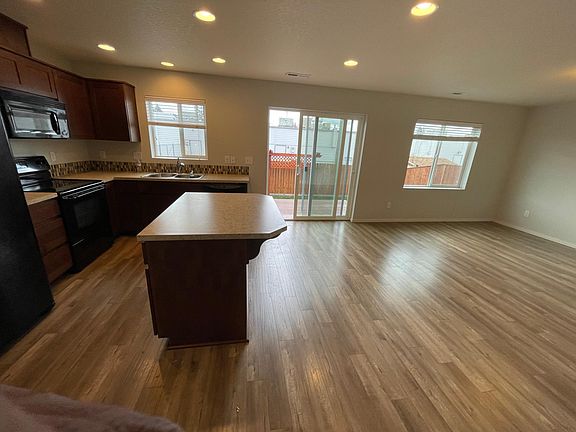 Kitchen and Living area
