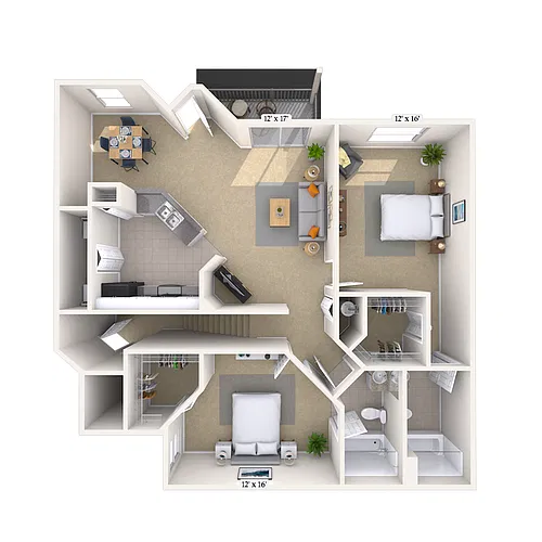 Floor plan St. Andrews