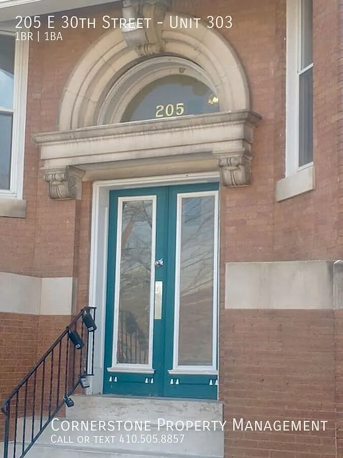 1 bed 1 bath | $1195 | 205 E 30th St. Baltimore, MD 21218 Apt. #303| Walk to JHU & MedStar Union ... — Photo 2