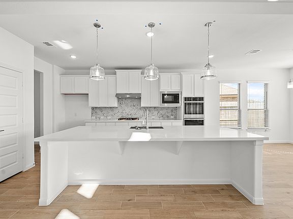 Kitchen with island