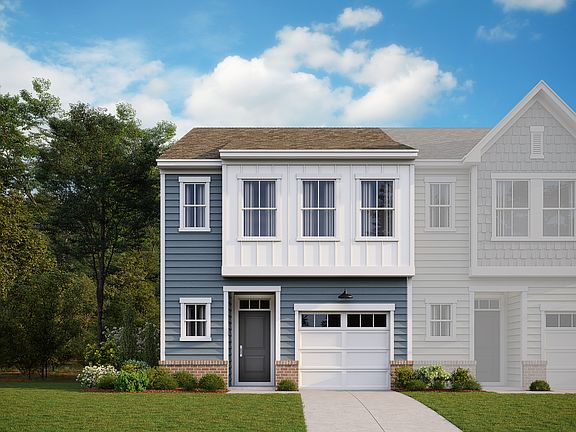 Townes at Oakview - Willow Elevation Image 3