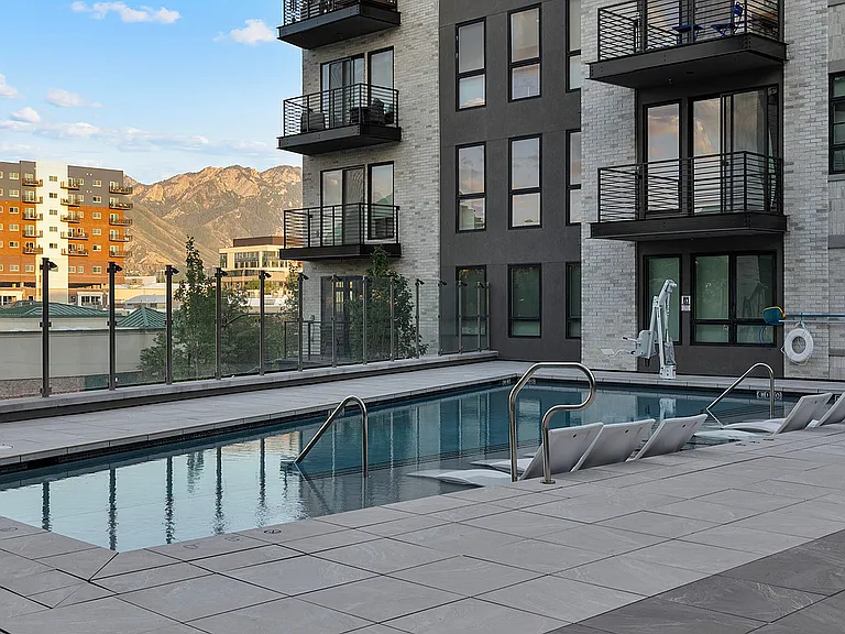 Resort-Style Pool Deck