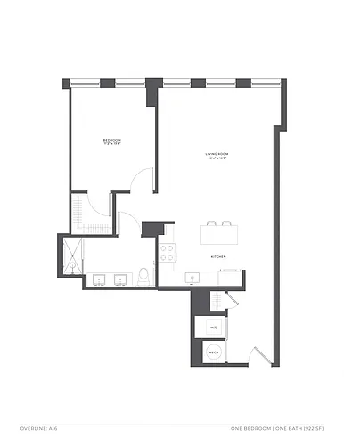 Floor plan A16