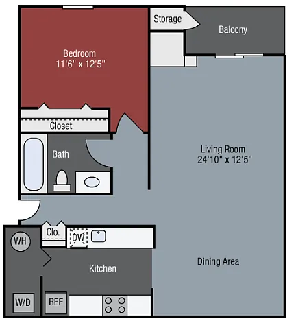 Floor plan The Columbia