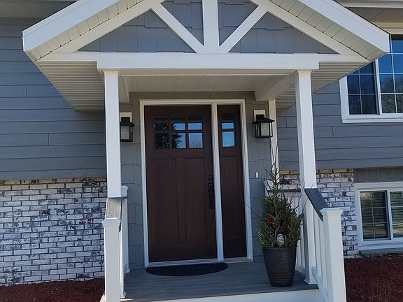 New grand front entrance