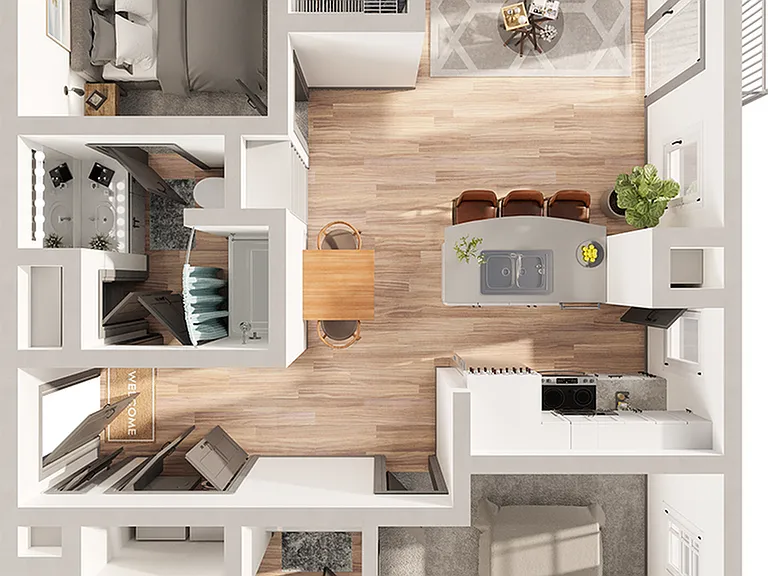 Legacy North - B2OC0 Floor Plan Legacy North - B2OC0 Floor Plan