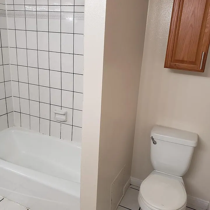 BATHROOM 1 WITH BATHTUB