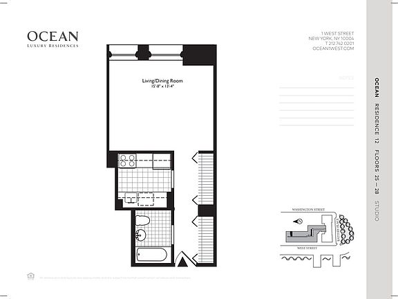 2nd image of 1 West St APT 2612