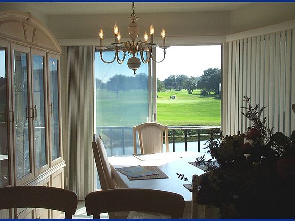 Dining Room With Golf Course View