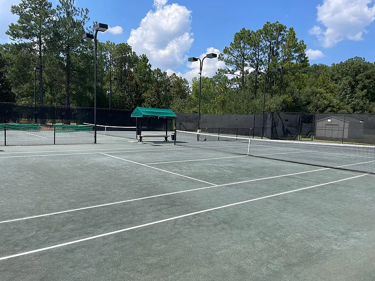 Tennis courts