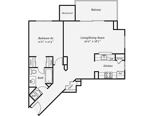 Floor plan A17