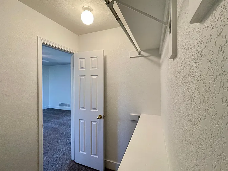 Walk-in master closet
