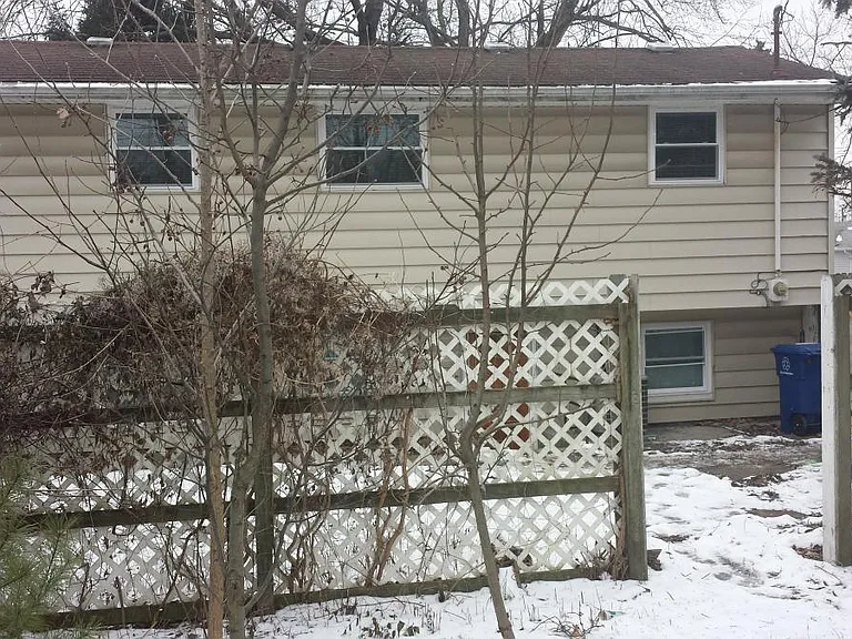 view from backyard