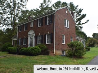 924 Trenthill Dr, Bassett, VA 24055