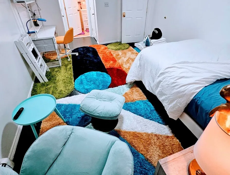 Master bedroom, complete with an attached full bathroom for ultimate privacy and convenience.