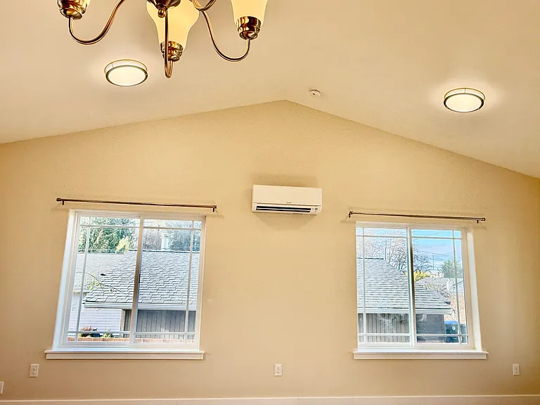 Mitsubishi Ductless heating and cooling is absolutely silent