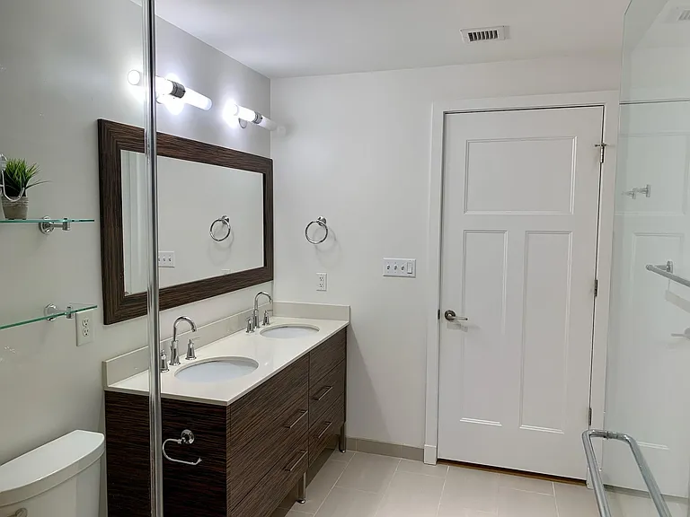 Master Bathroom with Double Vanity