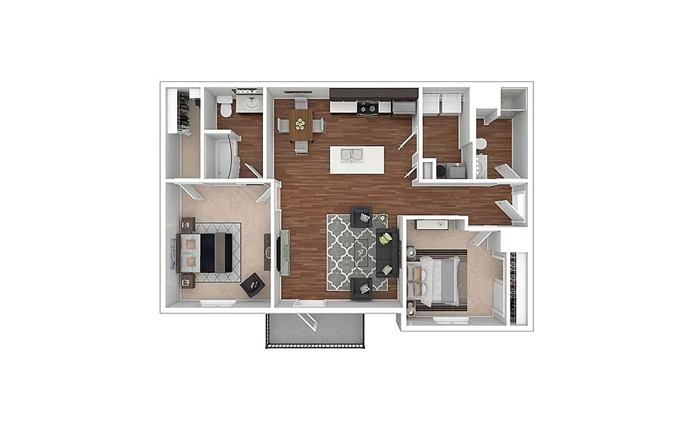 Floor plan Roberts