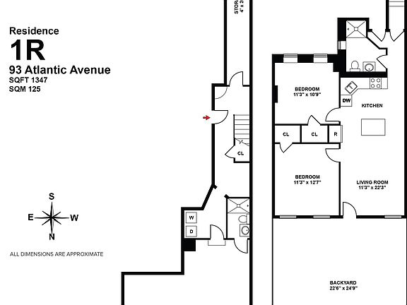 2nd image of 93 Atlantic Ave APT 1R