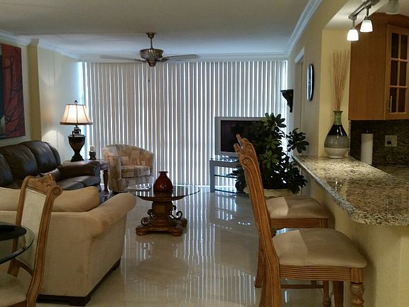 View from the front door