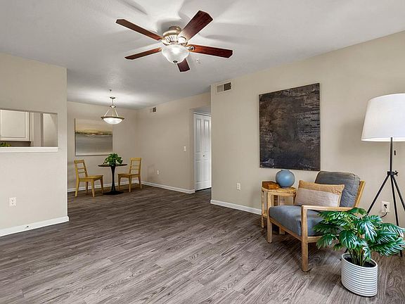 Enjoy our spacious, open concept living room, open to the kitchen and dining room!