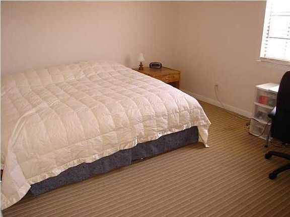 Master bedroom is large- plenty of room for furniture