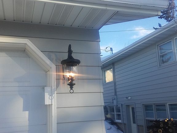 New outdoor garage fixtures