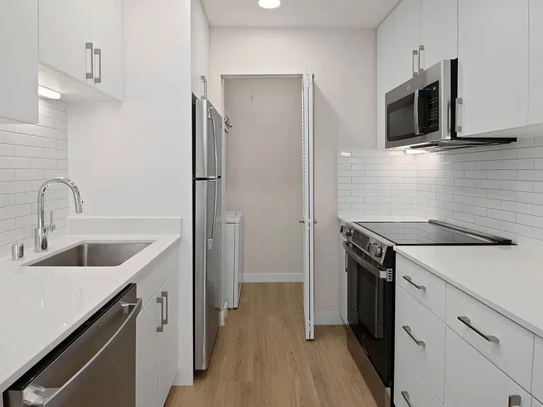 Kitchen with Stainless Steel Appliances