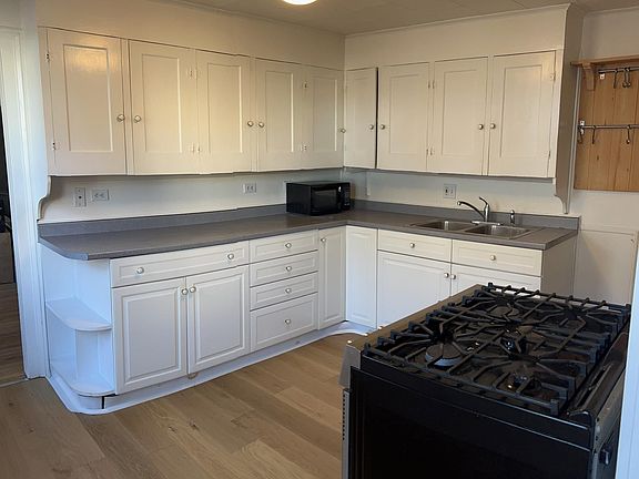 Kitchen with new flooring
